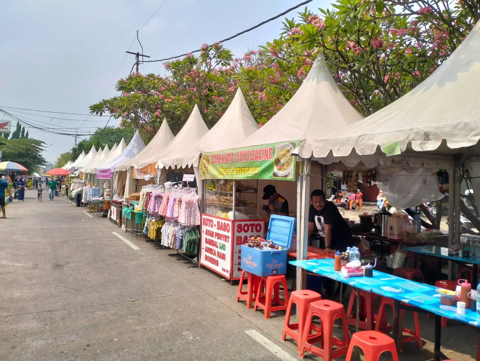 Ratusan Stan UMKM Ramaikan Gebyar Nusantara HUT ke-78 TNI Kodim 0508/Depok