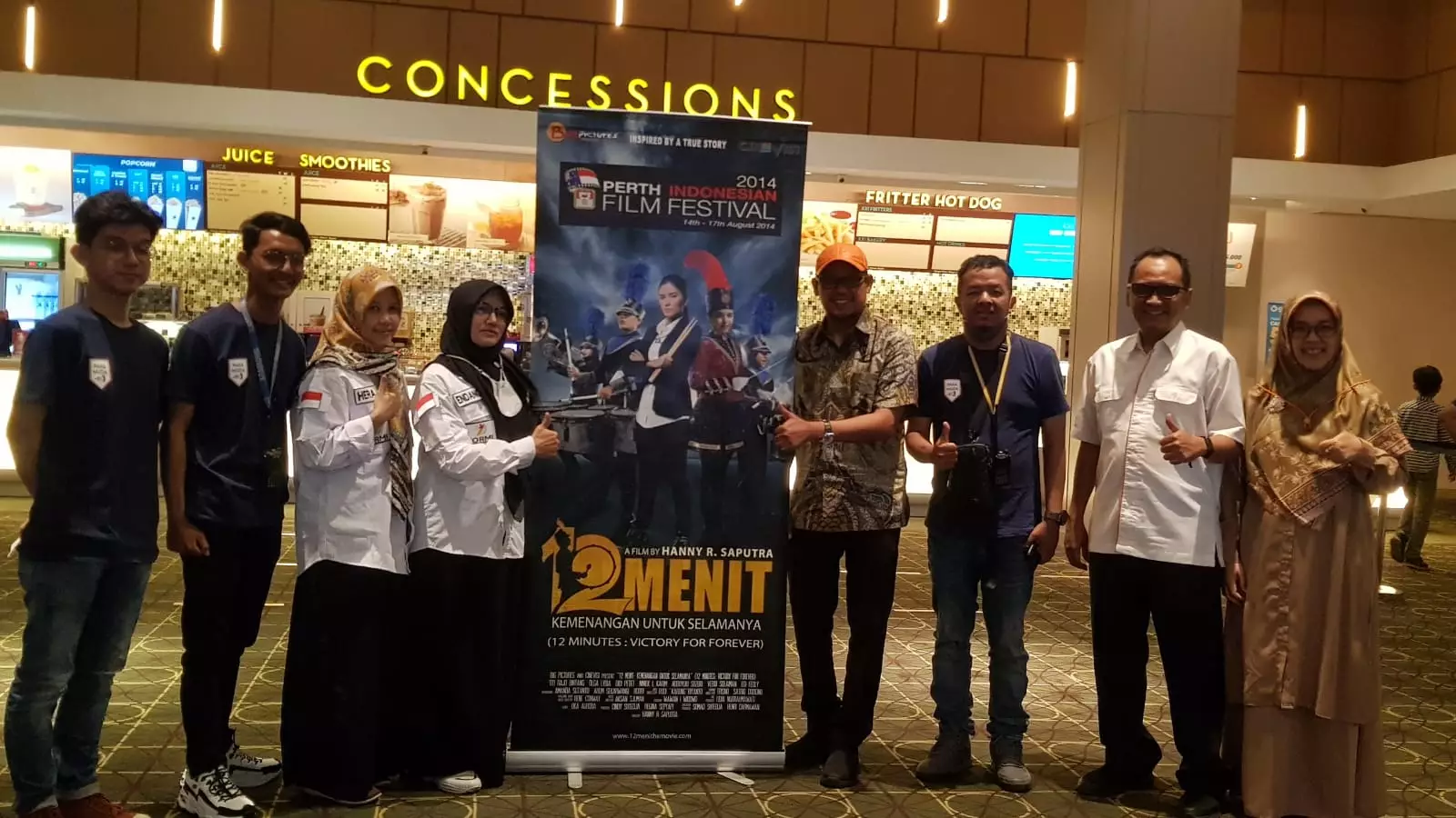 Nobar Film '12 Menit', Bang Imam: Sangat Memotivasi Anak-anak untuk Meraih Cita-cita