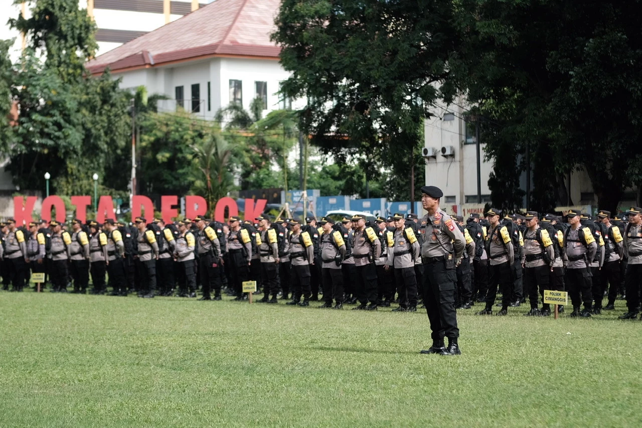 TNI-Polri Siap Amankan Pilkada Depok 2024, Ratusan Personel Disiagakan