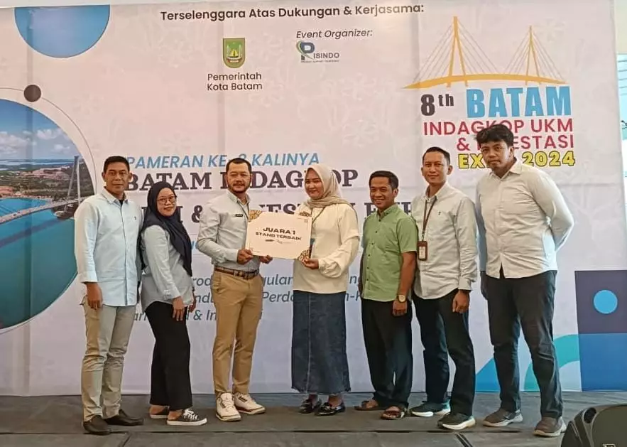 DPMPTSP Depok Raih Juara Pertama di Batam Indagkop dan Investasi Expo 2024