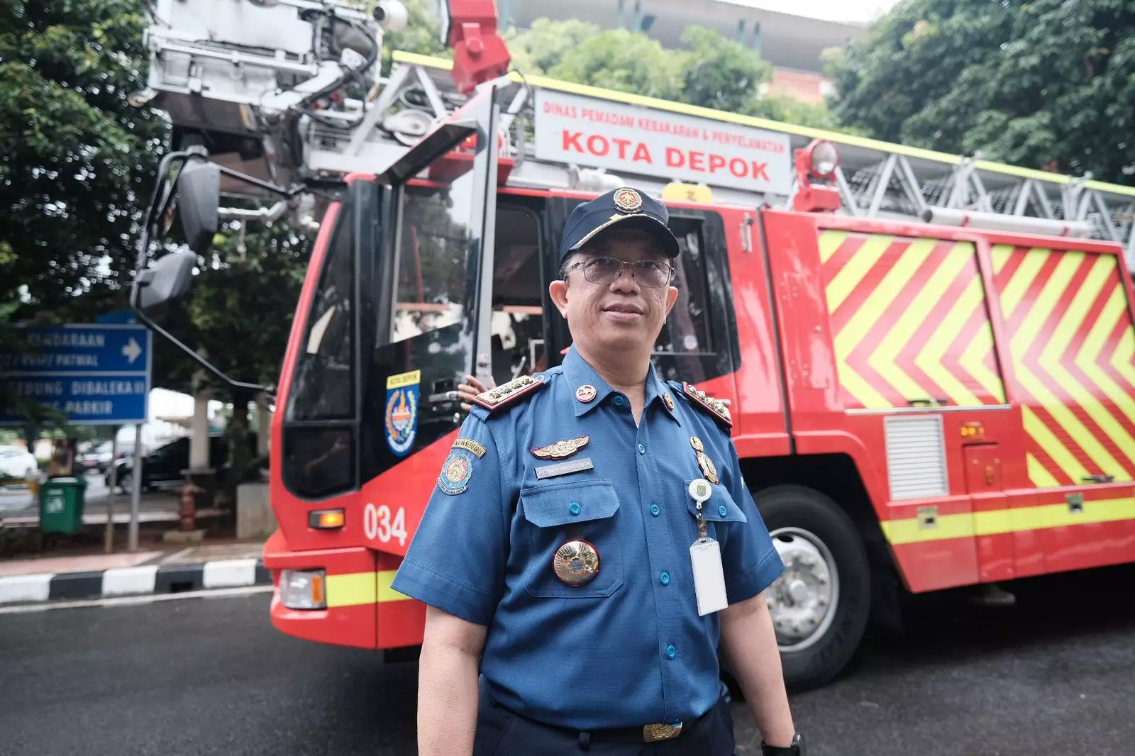 Libur Nataru, Ratusan Personel Damkar Depok Disiagakan