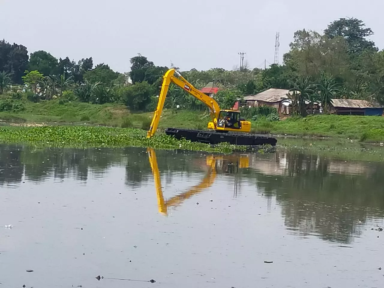 DPUPR Depok Normalisasi Situ Pengarengan