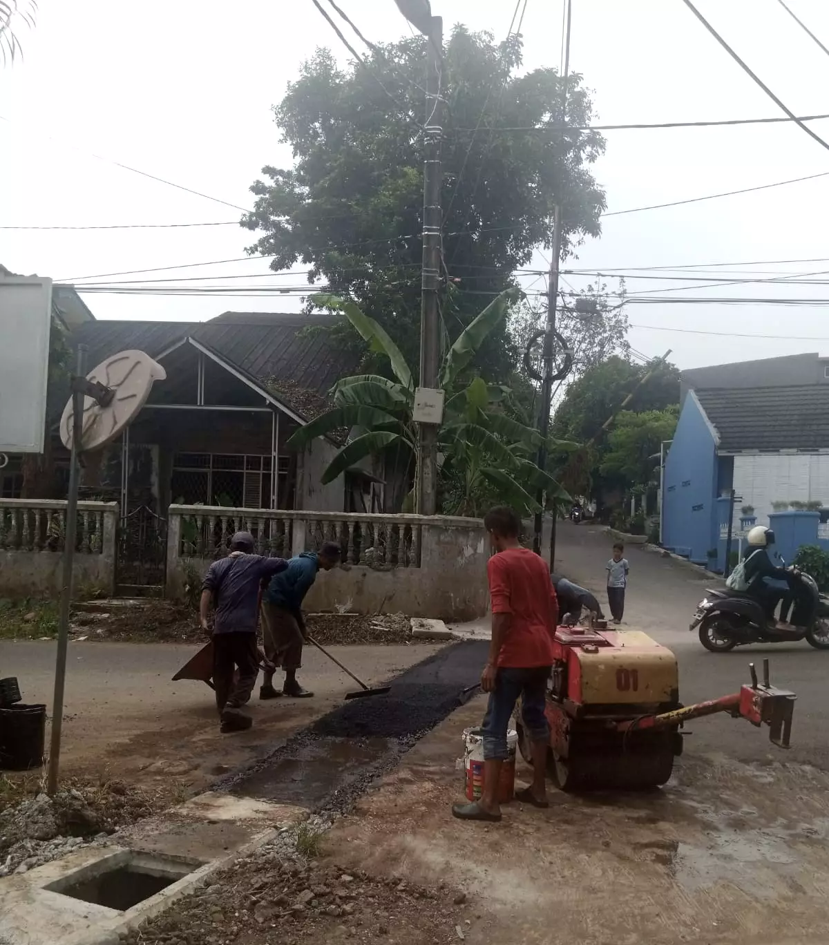 Terus Dikebut, Pembangunan Fisik di Kelurahan Sukmajaya Capai 60 Persen