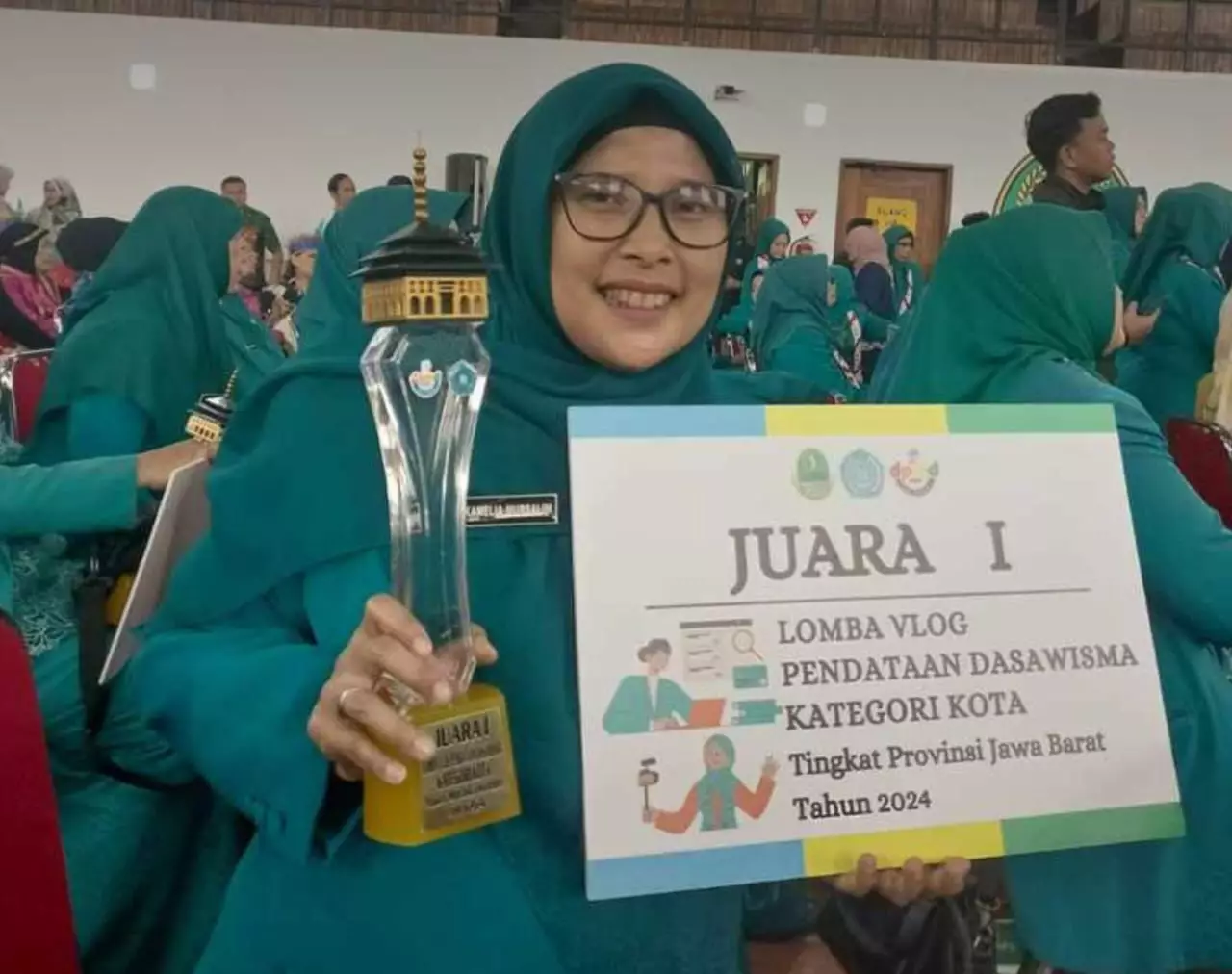 Berkat CEKIDOT, TP-PKK Cinere Raih Juara Pertama Lomba Vlog Tingkat Jabar 2024