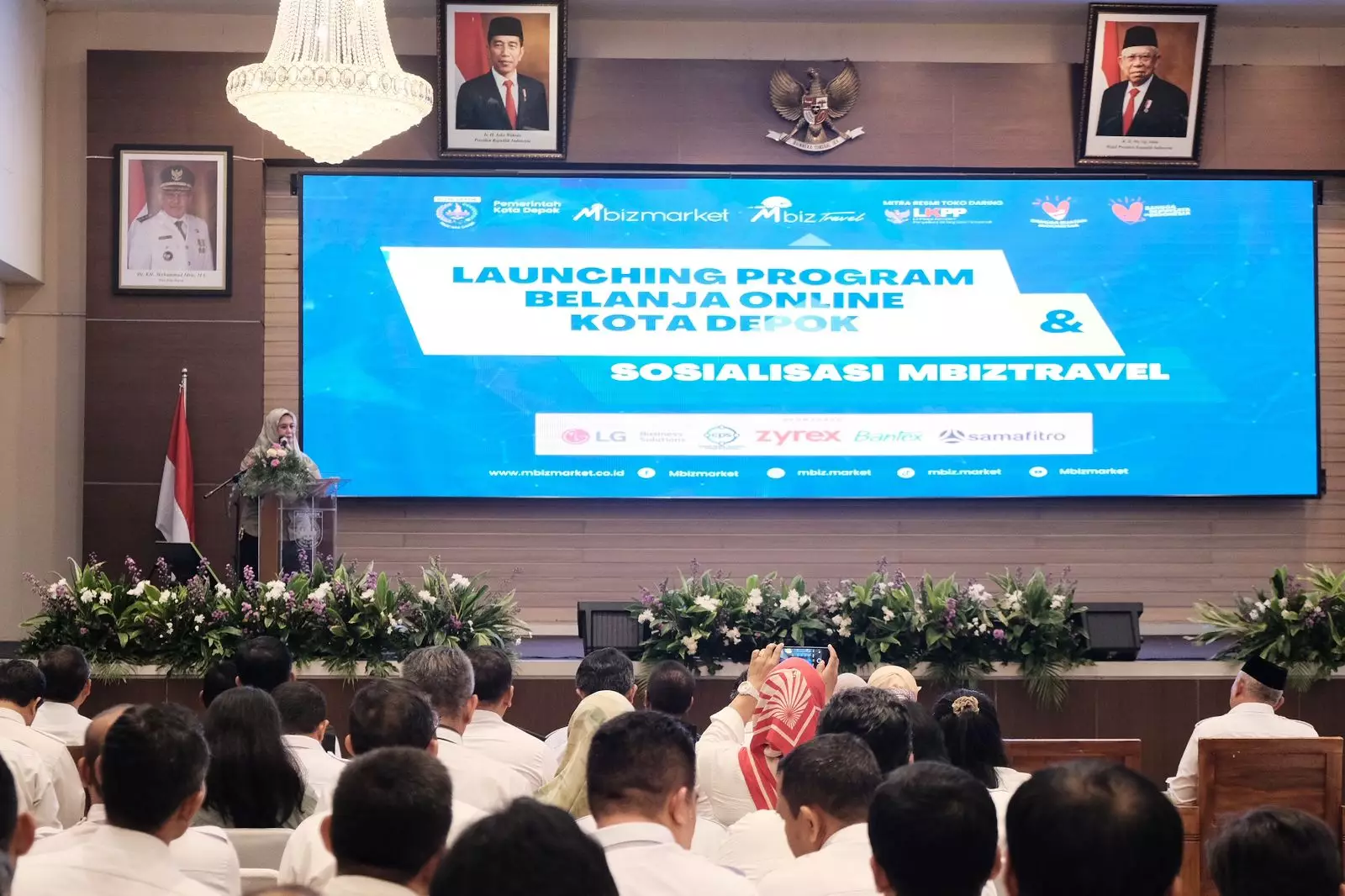 Selama Tahun 2023, Transaksi PD Depok Lewat Mbizmarket Capai Rp48 M