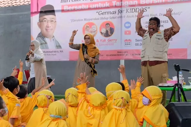 Lewat Dongeng, Bunda Elly Ajak Anak-anak Cuci Tangan Pakai Sabun