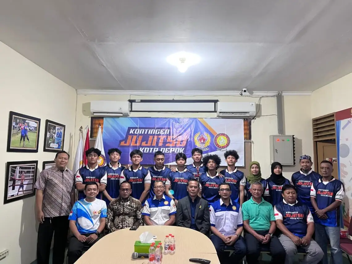 Atlet Jujitsu Kota Depok Mulai Berlaga di BK PORPROV Jabar 2026, Target Loloskan Lima Orang