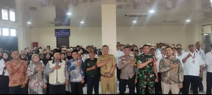 Lantik Pantarlih, Lurah Grogol Minta Petugas Bekerja Secara Maksimal