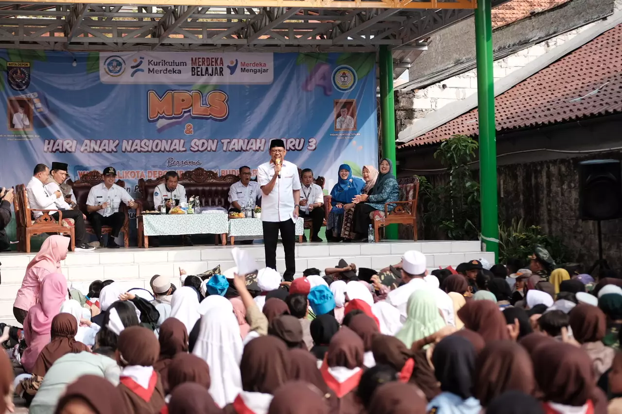 Wakil Wali Kota Depok Hadiri Gebyar HAN di SDN Tanah Baru 3