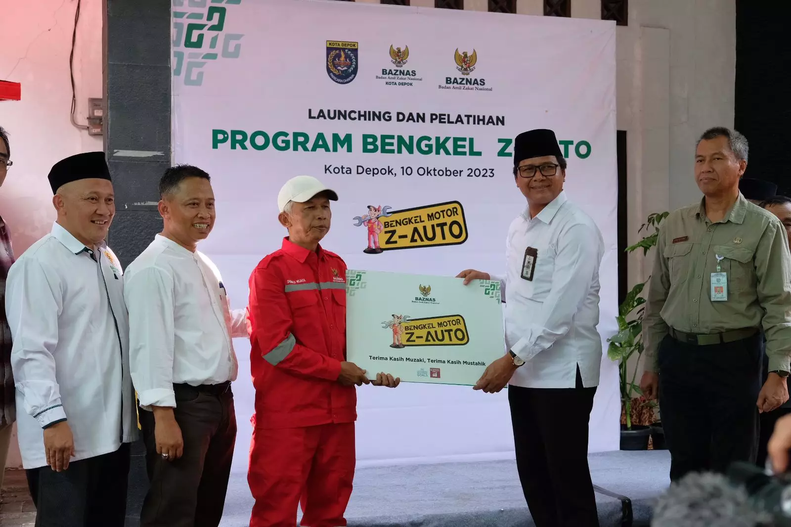 Program Z-Auto Resmi Dilaunching, Lima Warga Depok Ikuti Pelatihan Perbengkelan Kendaraan Bermotor