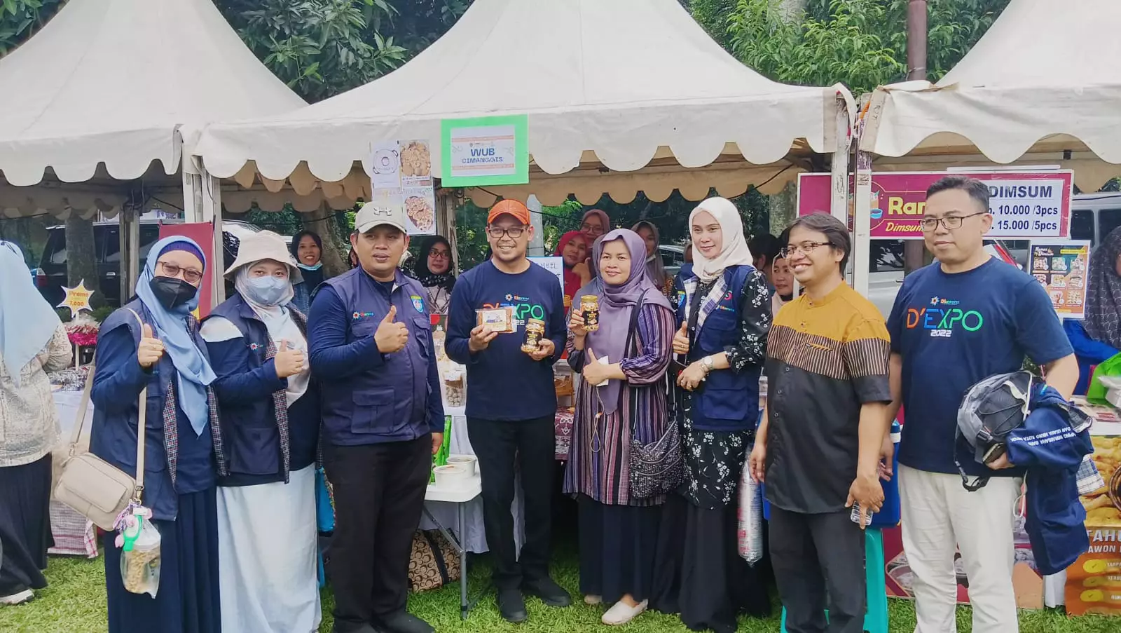 Wakil Wali Kota Depok Kunjungi Stan Wira Usaha Baru di Depok Expo 2022