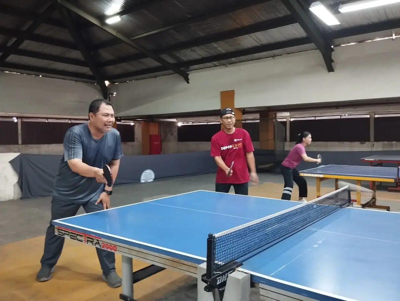 PTM Margonda 54, ASN Pemkot Depok Lebih Bugar Lewat Tenis Meja