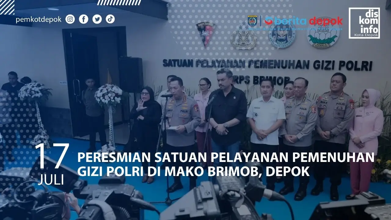 PERESMIAN SPPG DI MAKO BRIMOB DEPOK