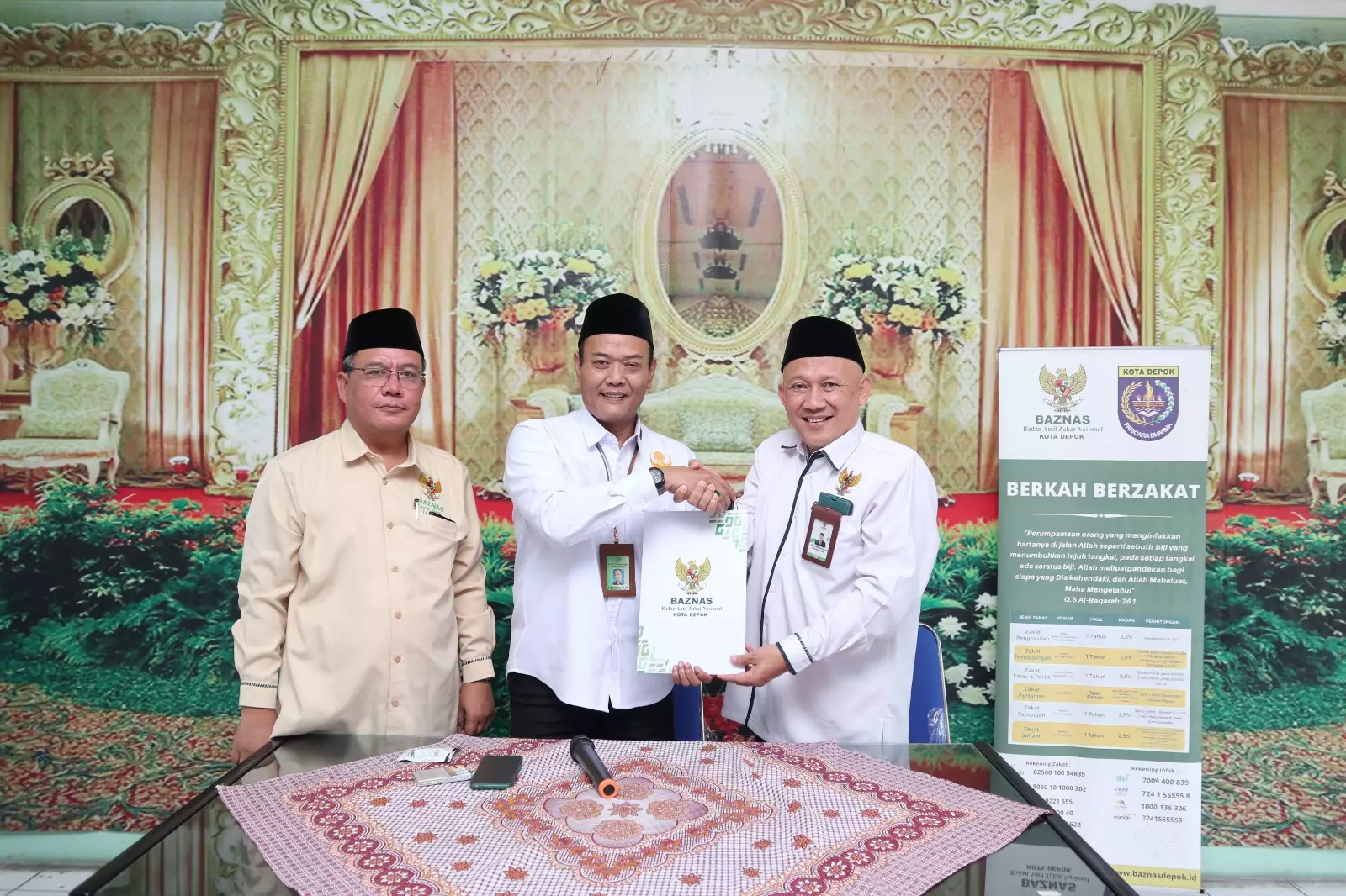 Maksimalkan Pengumpulan ZIS, Baznas dan Kemenang Depok Sepakat Jadikan KUA Sebagai UPZ