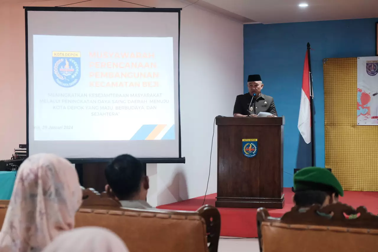 Wali Kota Depok Hadiri Musrenbang Kecamatan Beji Tahun 2025