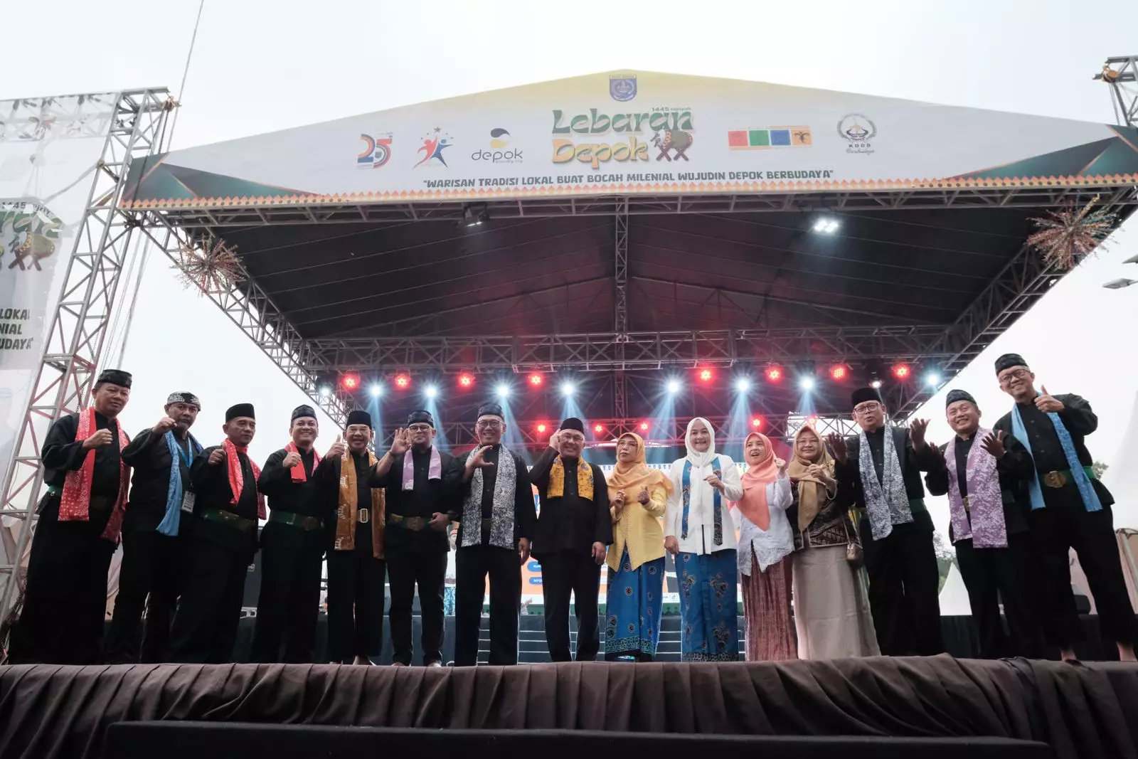 Kesan Manis Para Kepala Daerah Komwil III APEKSI Usai Hadiri Lebaran Depok 2024