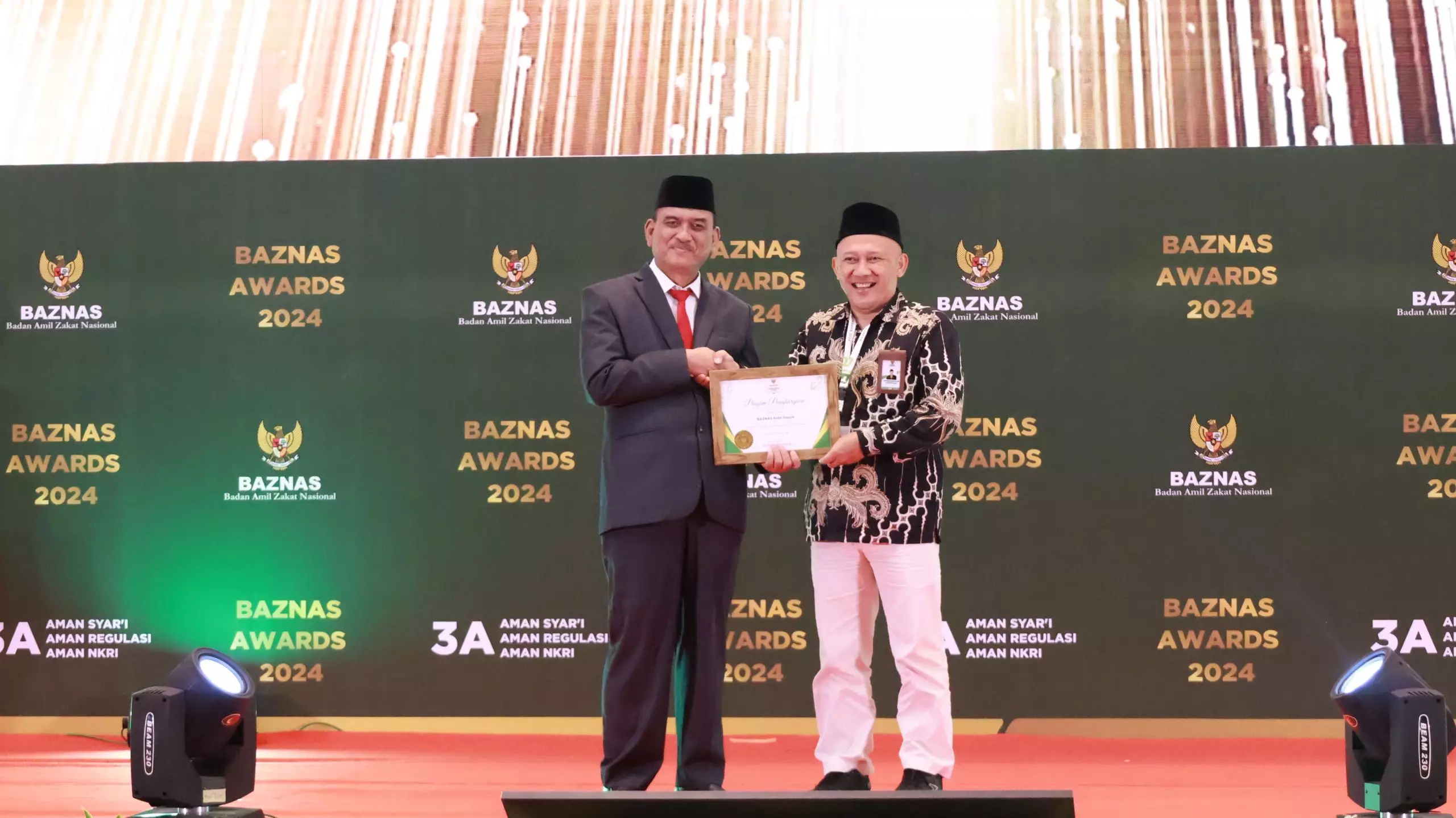 Jadi Pengumpul Donasi Palestina Terbaik, Baznas Depok Diganjar Penghargaan