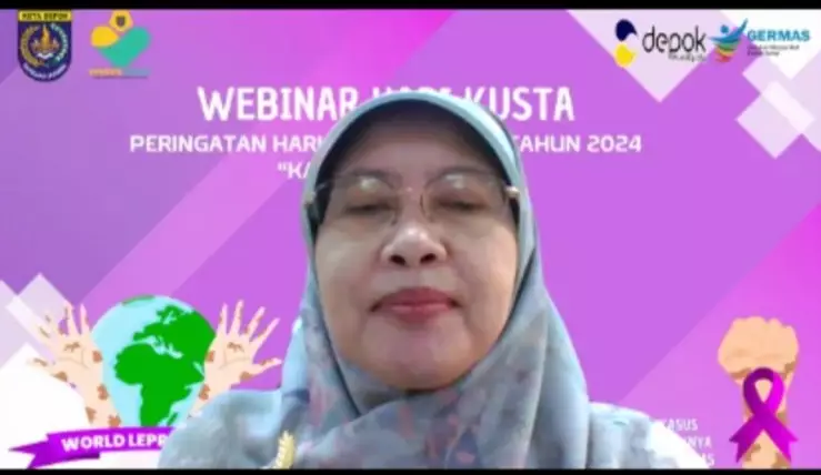 Peringati Hari Kusta Sedunia, Dinkes Depok Adakan Webinar