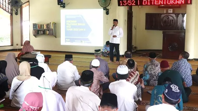 Kemenag Depok Gelar Bimbingan Manasik Haji untuk 200 Jemaah di Sukmajaya