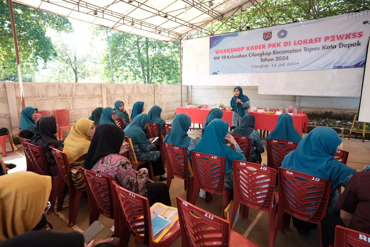 Pemkot Depok Gelar Workshop Kader PKK di Lokasi P2WKSS Kelurahan Cilangkap