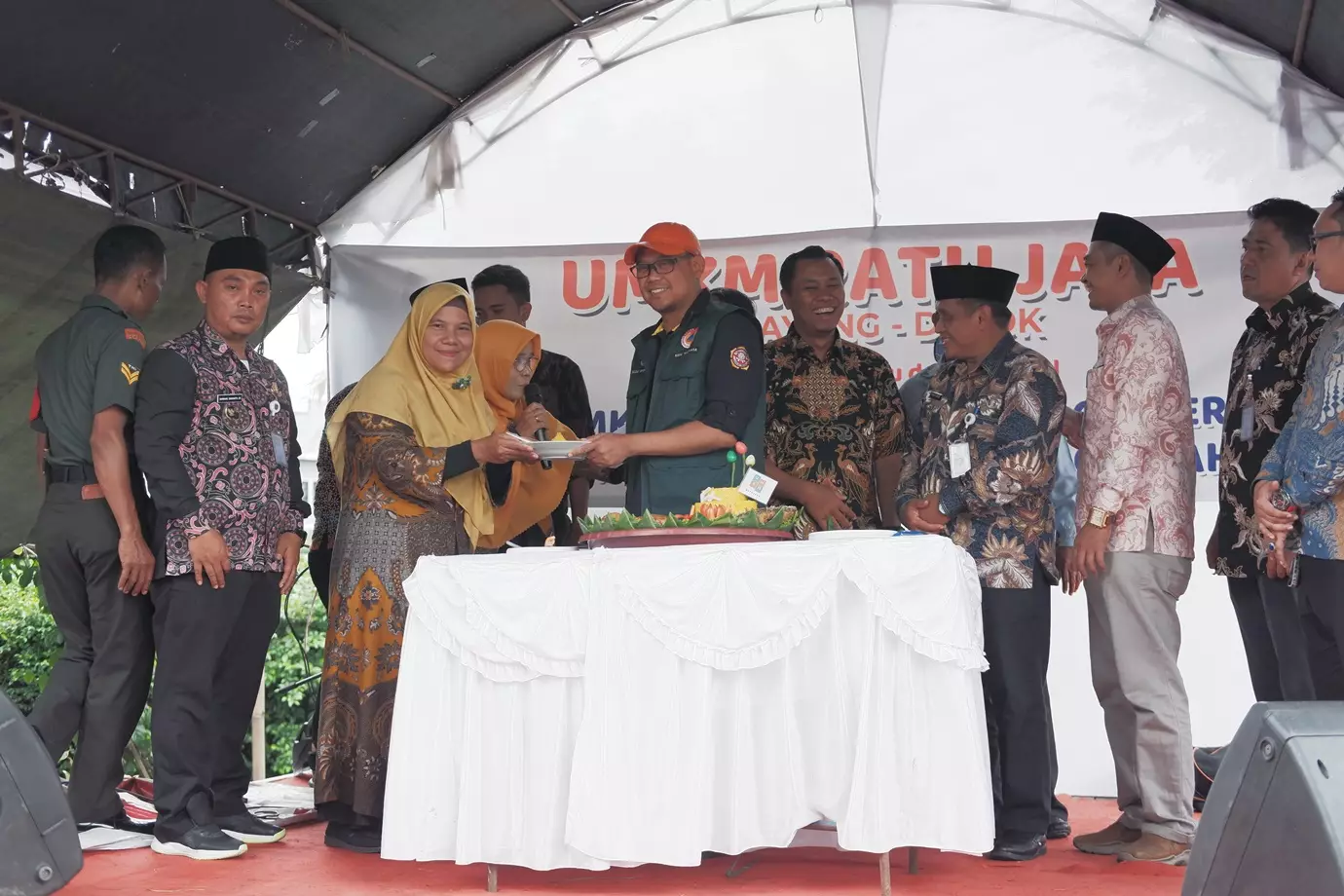 Wakil Wali Kota Hadiri Peringatan Milad UMKM Ratujaya ke-2