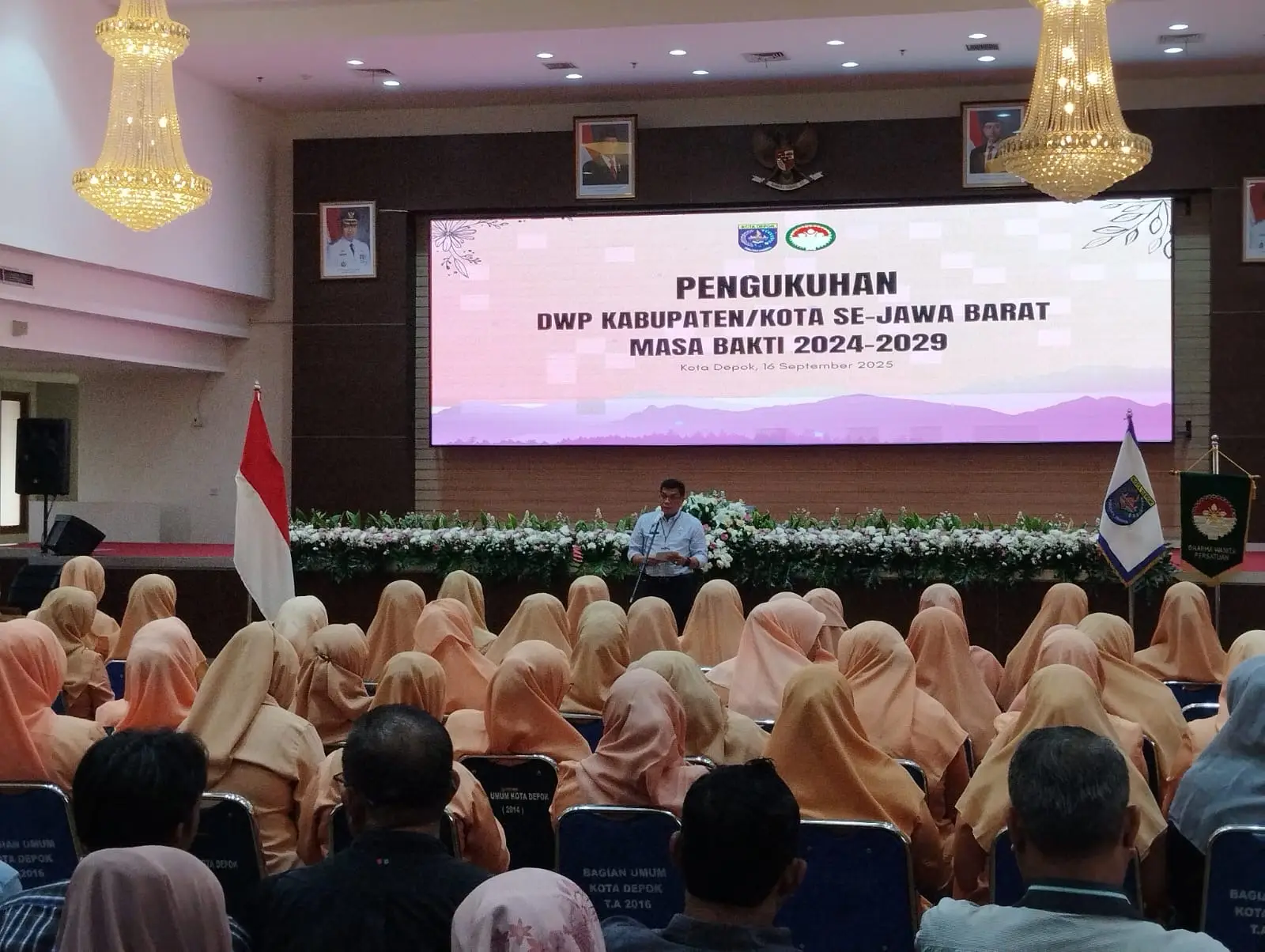 Sekda Depok ke Pengurus DWP: Sukseskan Program-program Pembangunan ke Depan