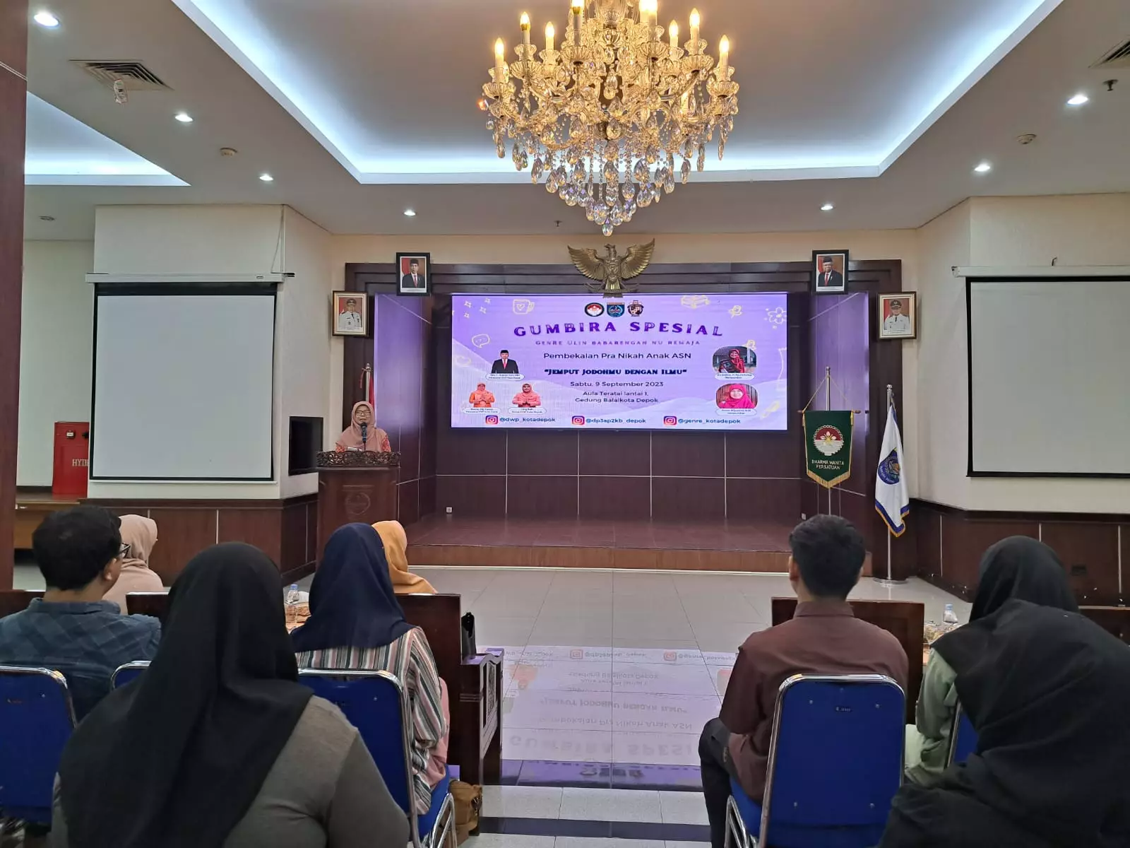 Perdana, Anak ASN Depok yang Beranjak Remaja Dapat Pembekalan Pra Nikah