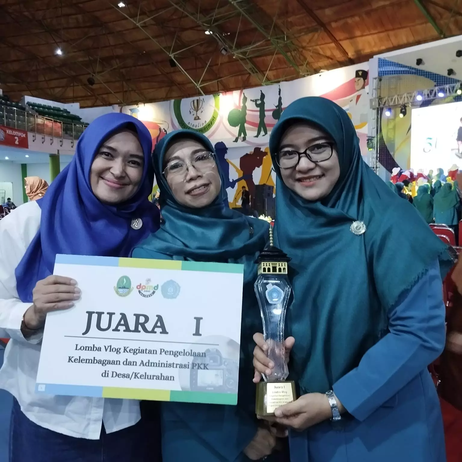 Sabet Juara I Lomba Tingkat Provinsi, Ini Kunci Sukses PKK Bojongsari