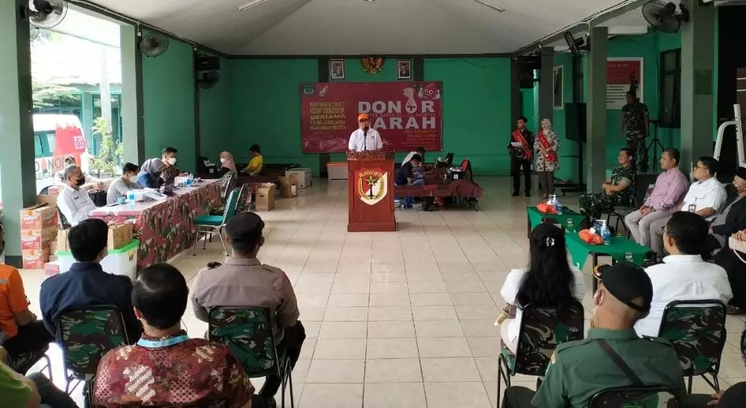 Jaga Stok Tersedia di PMI, Wakil Wali Kota Depok Ajak Masyarakat Donor Darah