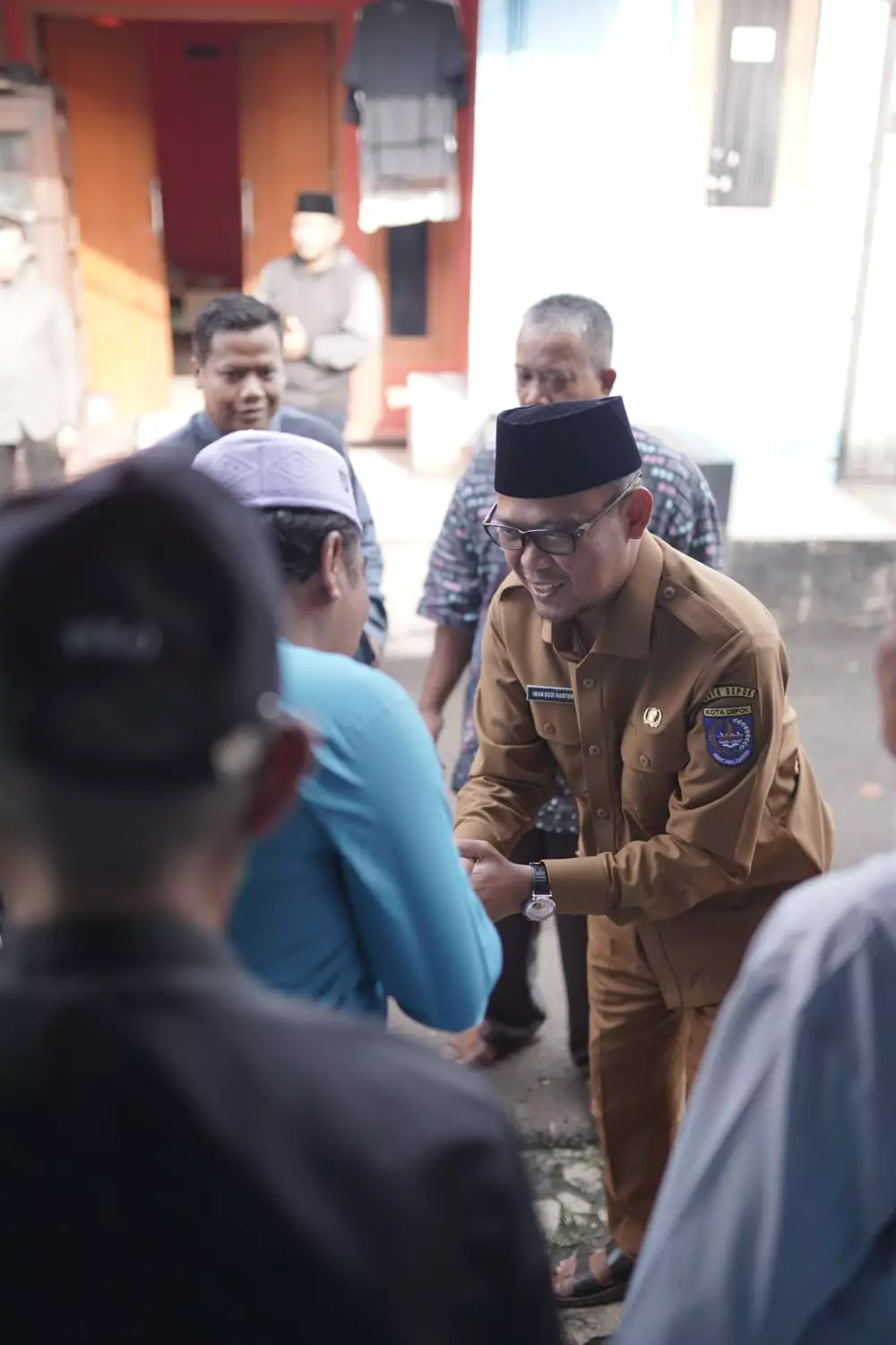 Bang Imam Kunjungi Keluarga Korban Tengelam di Situ Pakeling Sawangan Sampaikan Belasungkawa