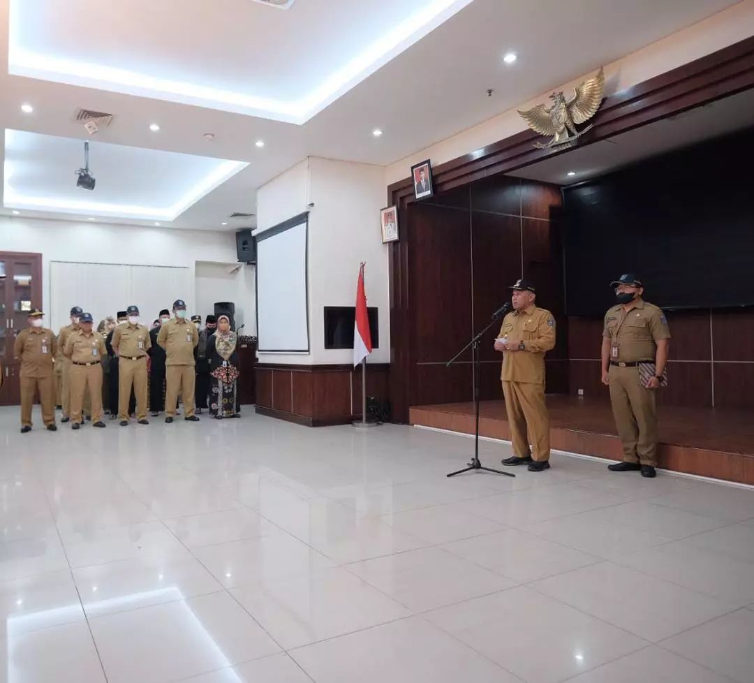 Pimpin Apel Pagi, Wali Kota Depok Ingatkan Pentingnya Dedikasi