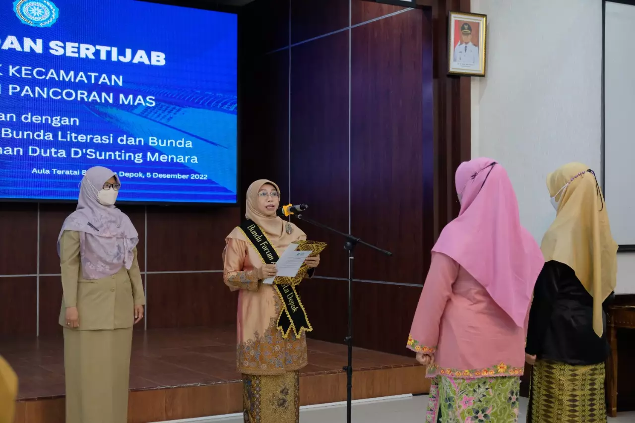 Pelantikan Ketua TP-PKK Kecamatan Sukmajaya dan Pancoran Mas