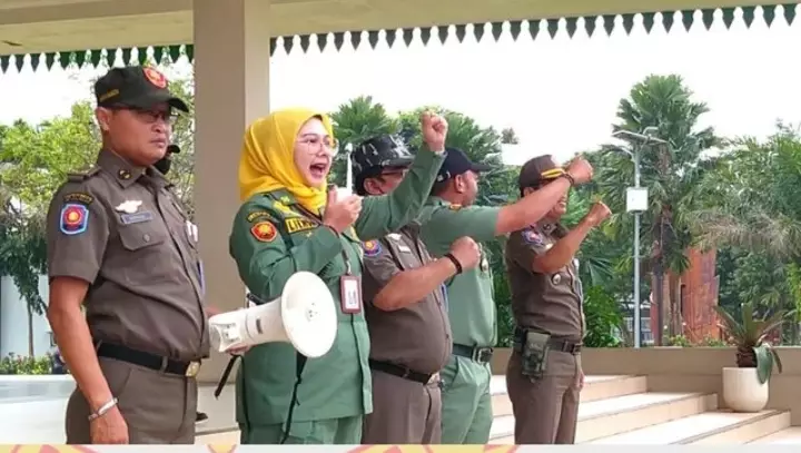 Ratusan Satlinmas Depok Dilatih Tingkatkan Kemampuan dan Kemahiran