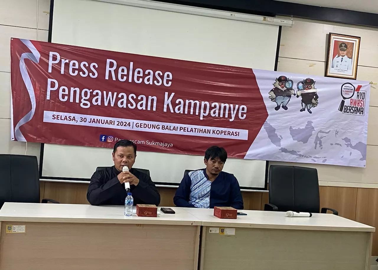 Panwascam Sukmajaya Awasi Ratusan Kegiatan Kampanye Pemilu 2024