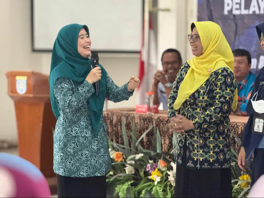 Cing Ikah Ajak Warga Depok Ber-KB, Ciptakan Keluarga Sehat dan Berkualitas