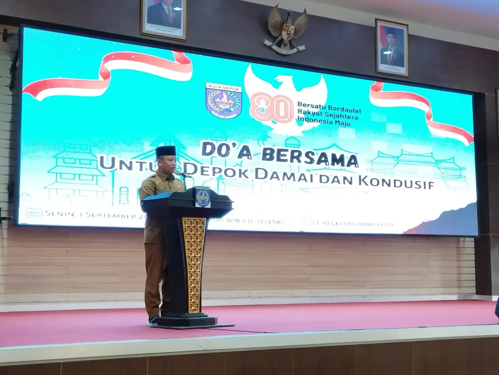 Doa Bersama untuk Kota Depok Damai dan Kondusif Demi Rajut Persatuan