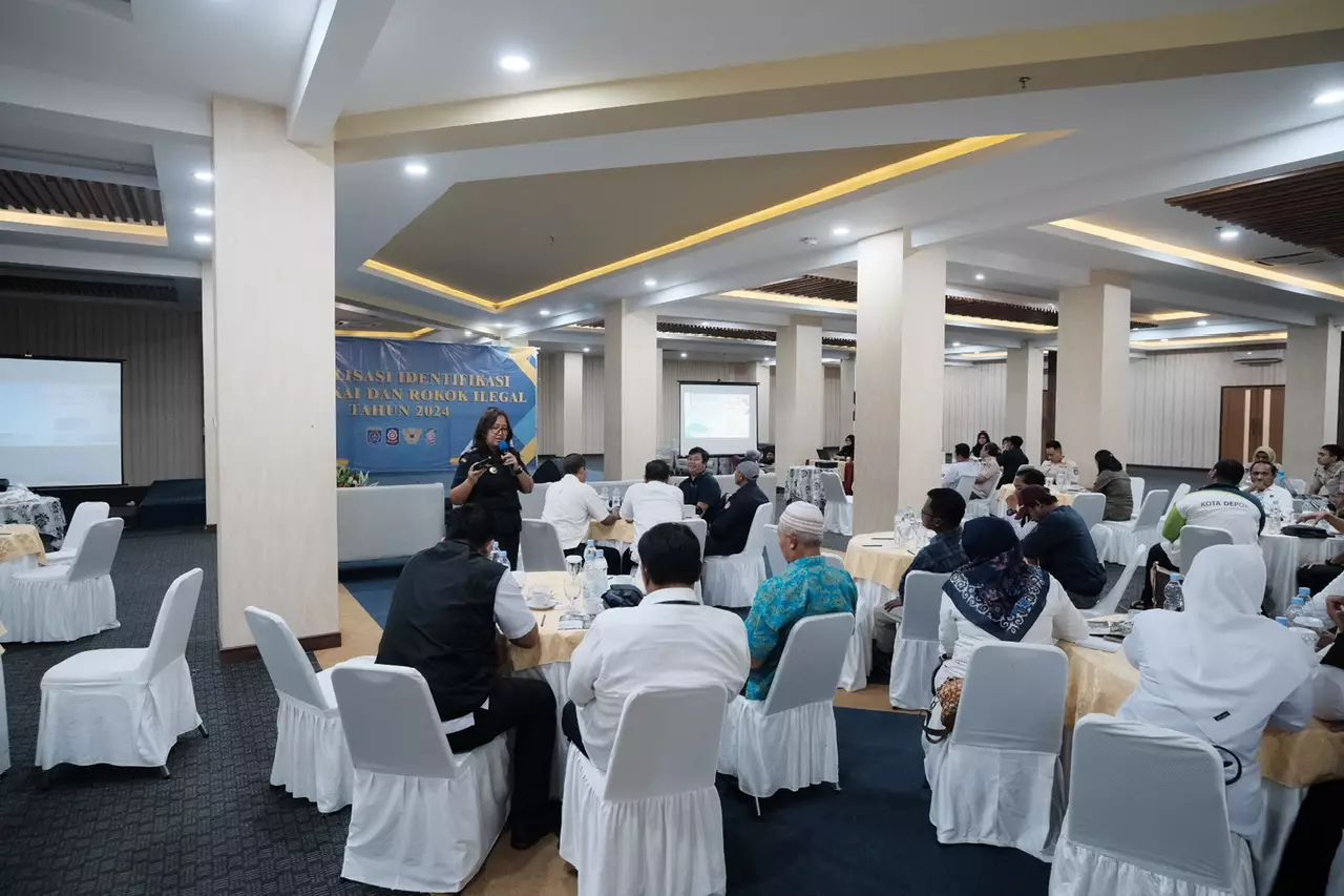 Satpol PP Depok Gelar Sosialisasi Identifikasi Pita Cukai dan Rokok Ilegal