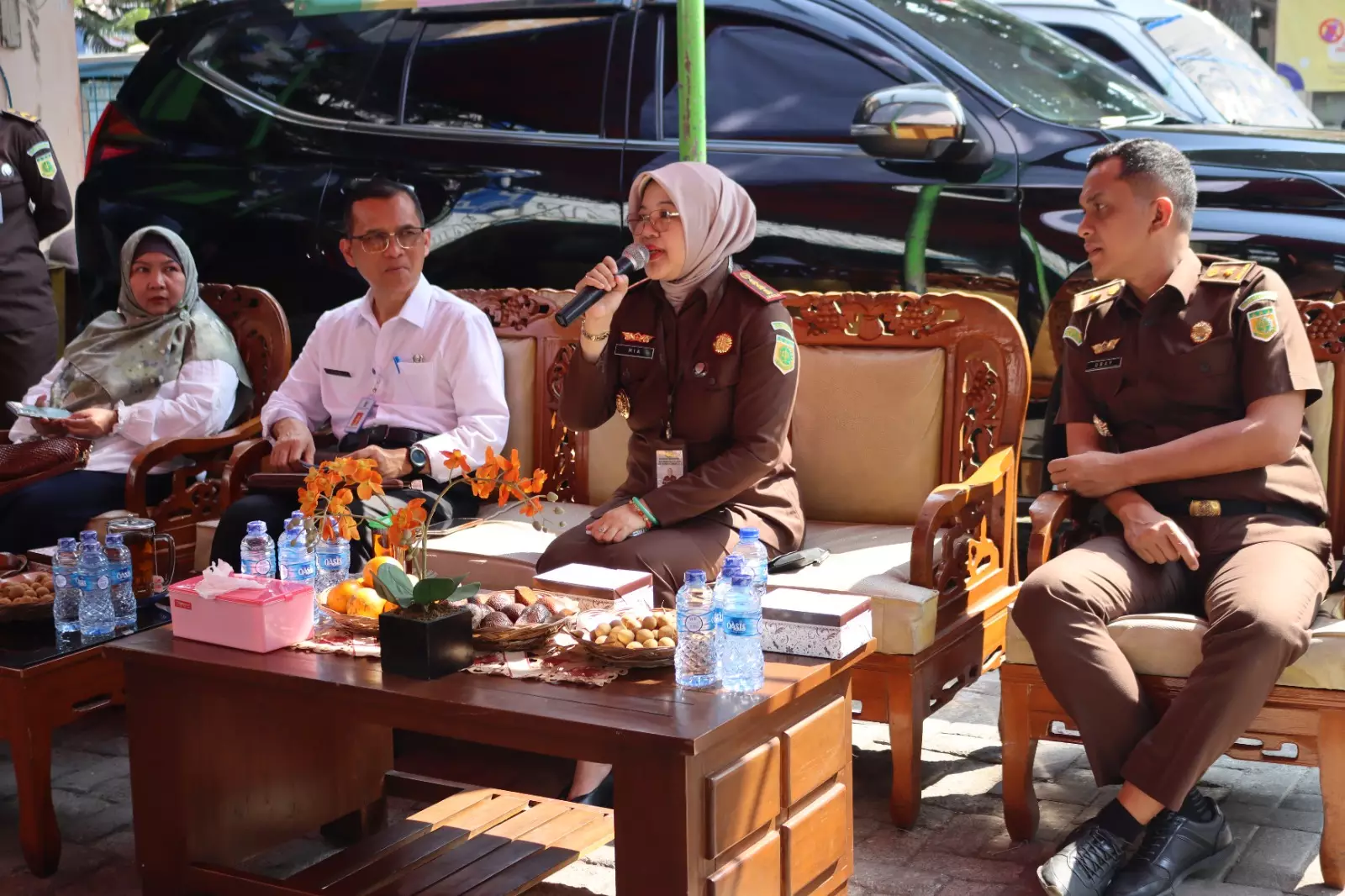 Inovasi Jaksa Masuk Pasar Besutan Kejari Depok Beri Pemahaman Hukum kepada Pedagang