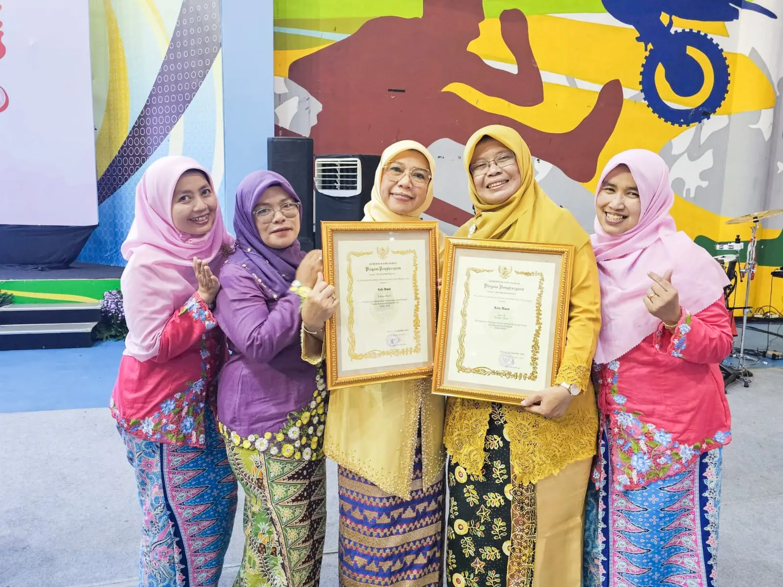 RW 10 Kelurahan Cilangkap Raih Juara Dua Program P2WKSS Tingkat Jabar