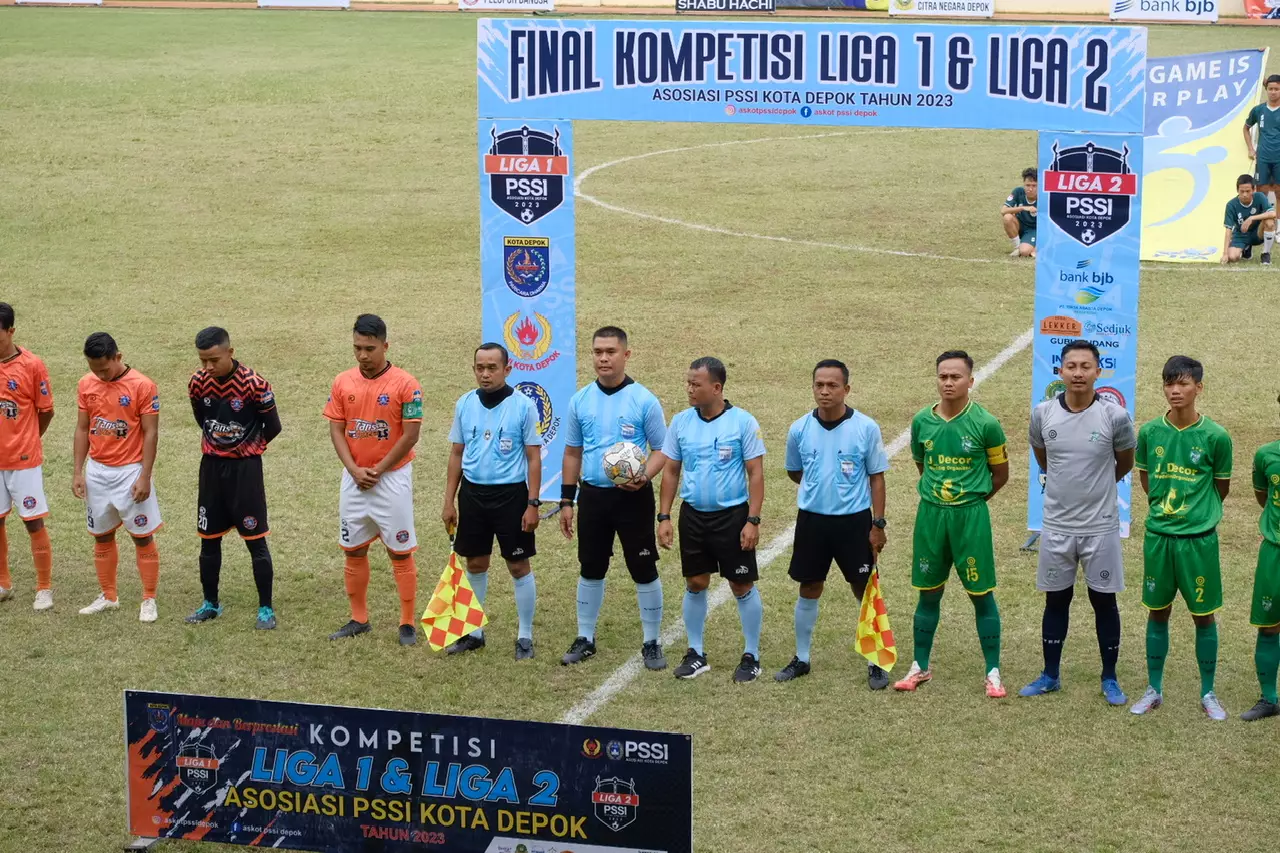 Askot PSSI Kota Depok Gelar Final Kompetisi Liga 1 dan Liga 2