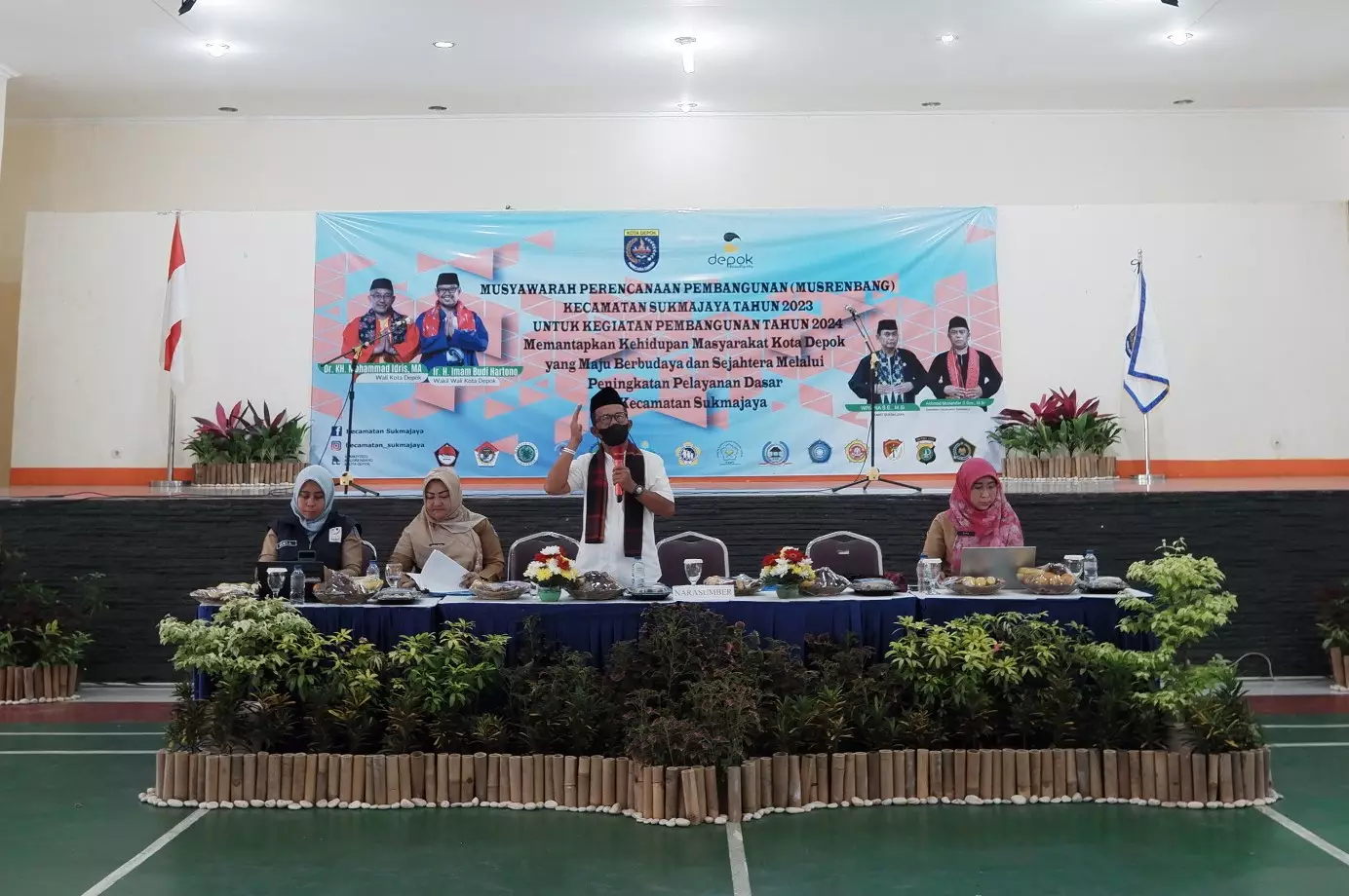 Kecamatan Sukmajaya Gelar Musrenbang Tahun 2024
