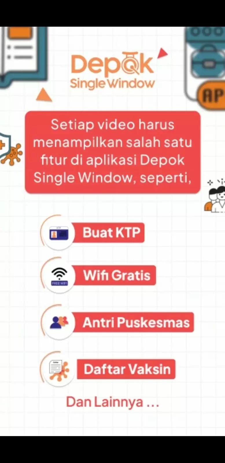 Ajak Gunakan DSW, Diskominfo Buat Challenge A Day in My Life in Depok