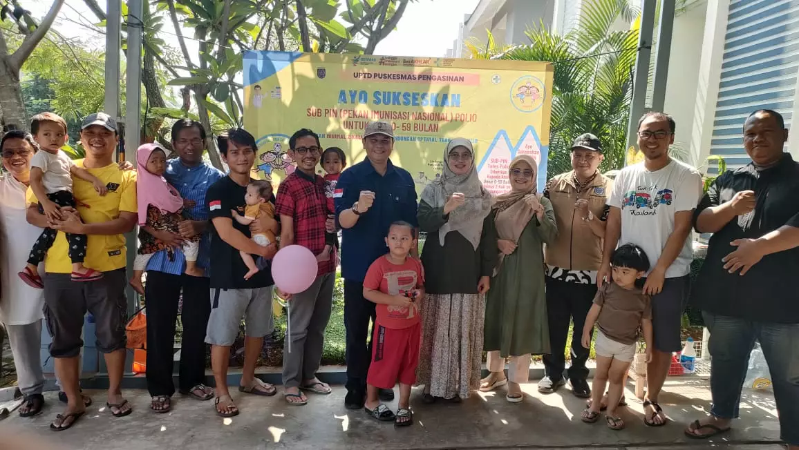 Camat Sawangan Minta Ayah Ikut Berperan Penuhi Imunisasi Anak
