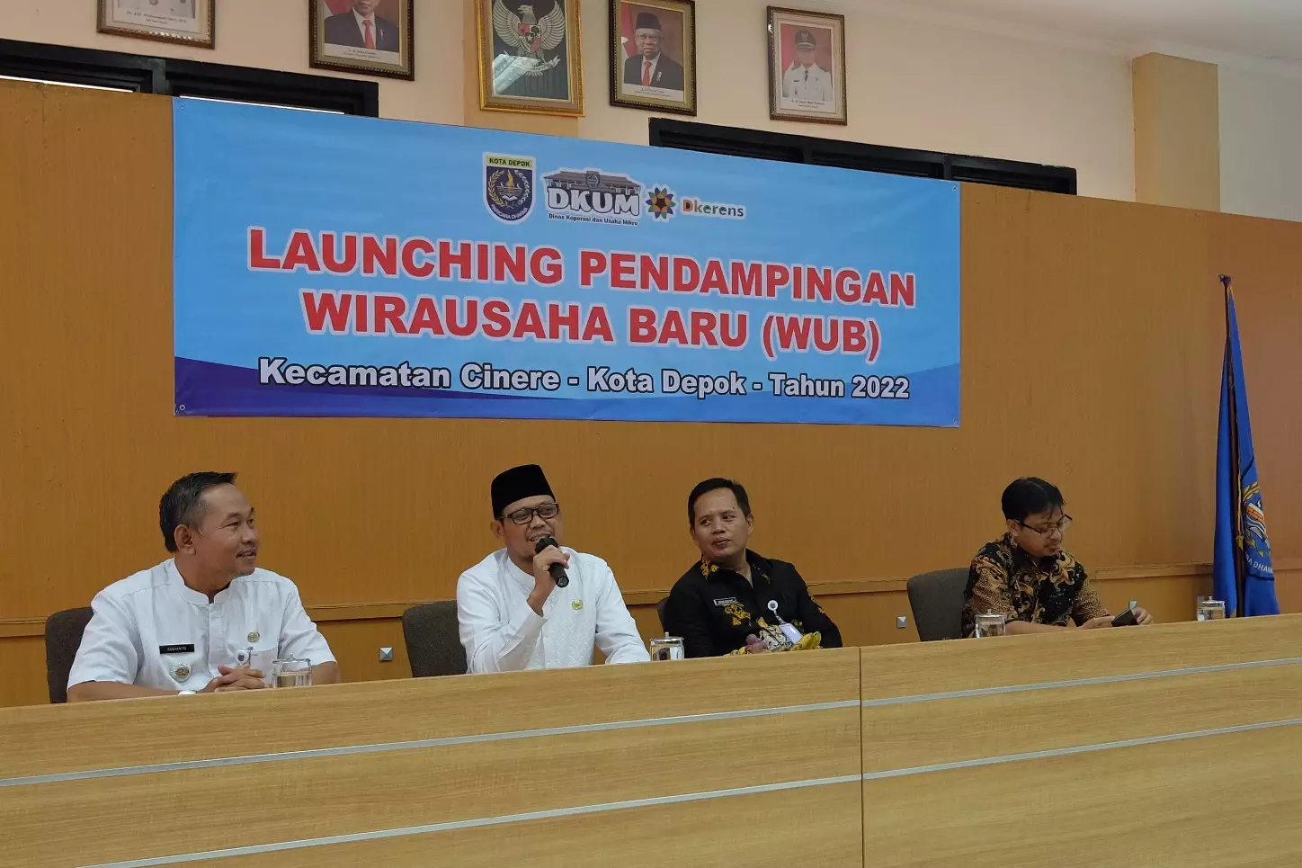 Wakil Wali Kota Hadiri Pembukaan Pendampingan Wirausaha Baru di Kecamatan Cinere