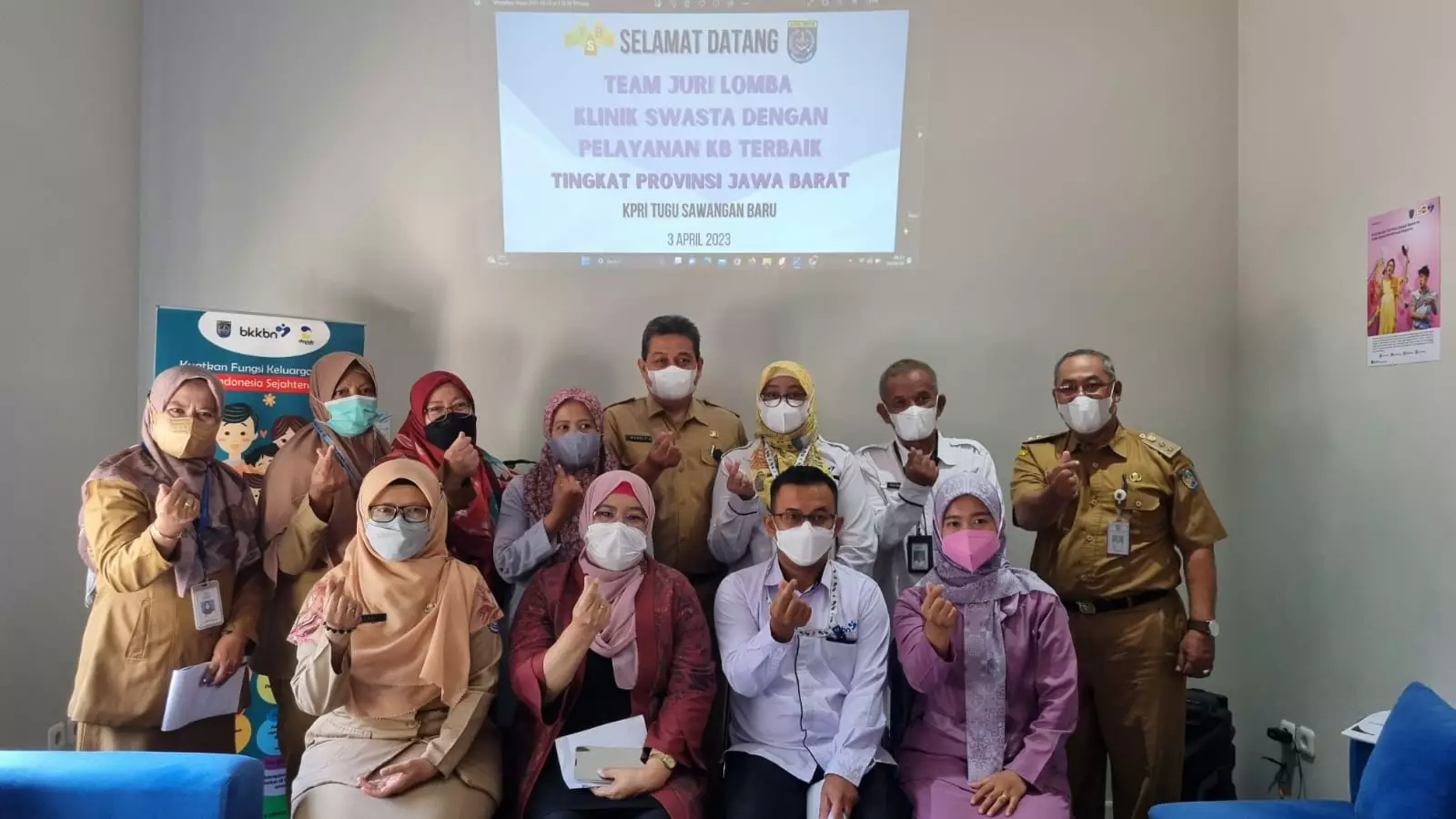 Masuk Tiga Besar Lomba Pelayanan KB Klinik Swasta, Kota Depok Jalani Rechecking dari Provinsi