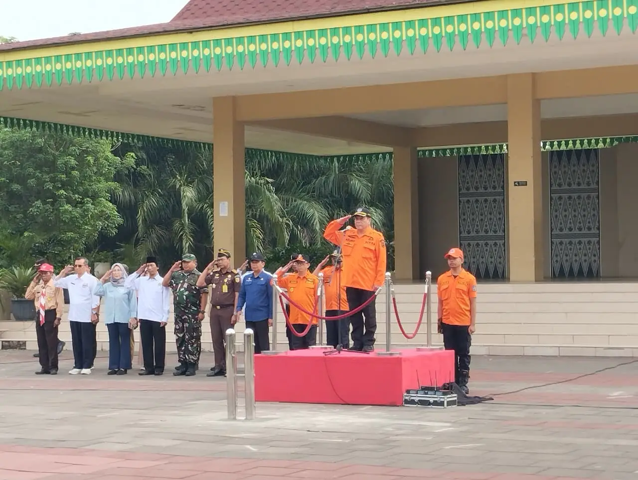 Depok Perkuat Kesiapsiagaan Bencana Lewat Apel Pentahelix 2025