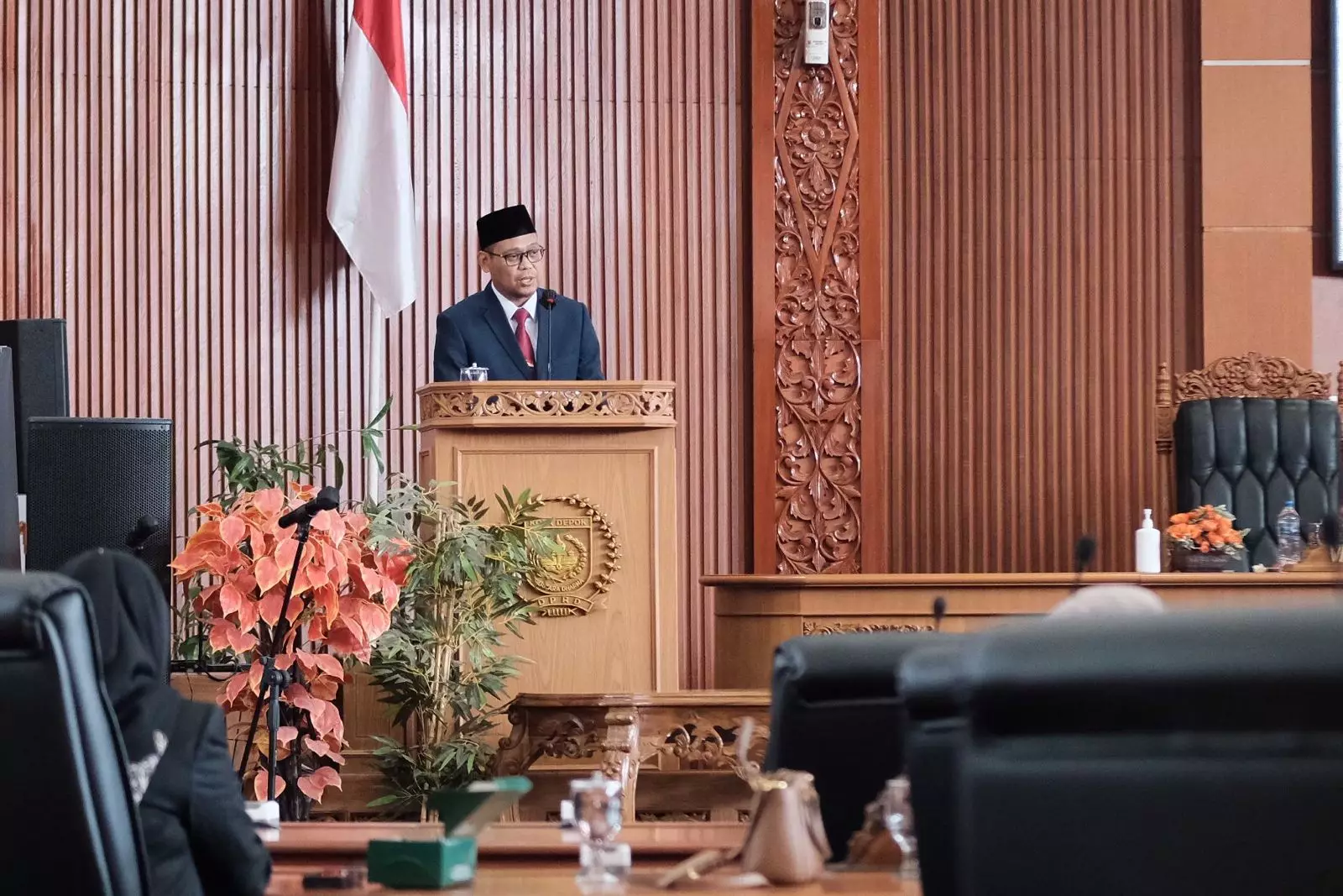 Hadiri Rapat Paripurna PAW DPRD Depok, Ini Pesan Bang Imam