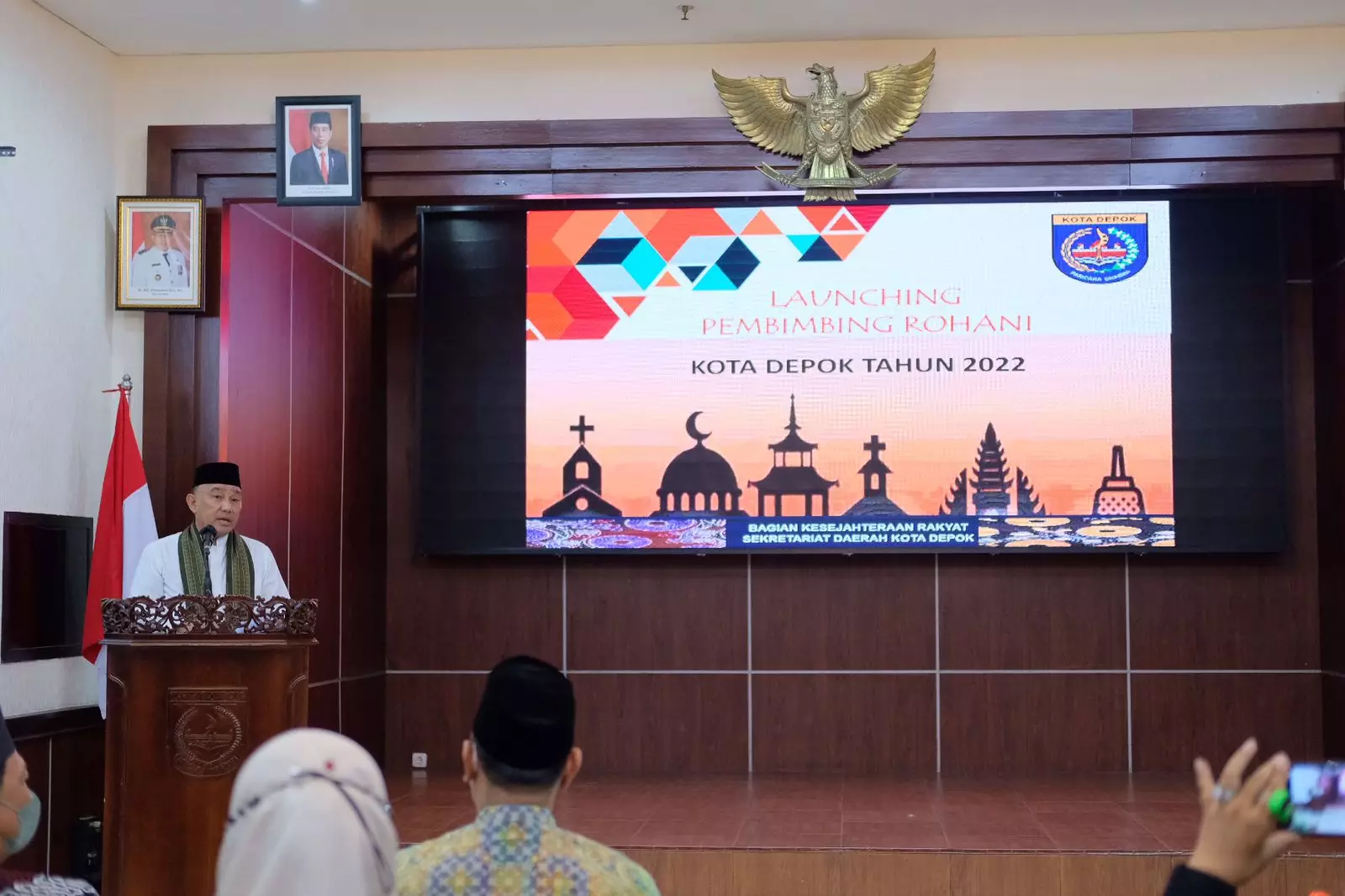 Wali Kota Depok Luncurkan Pembimbing Rohani Mitra Pemerintah