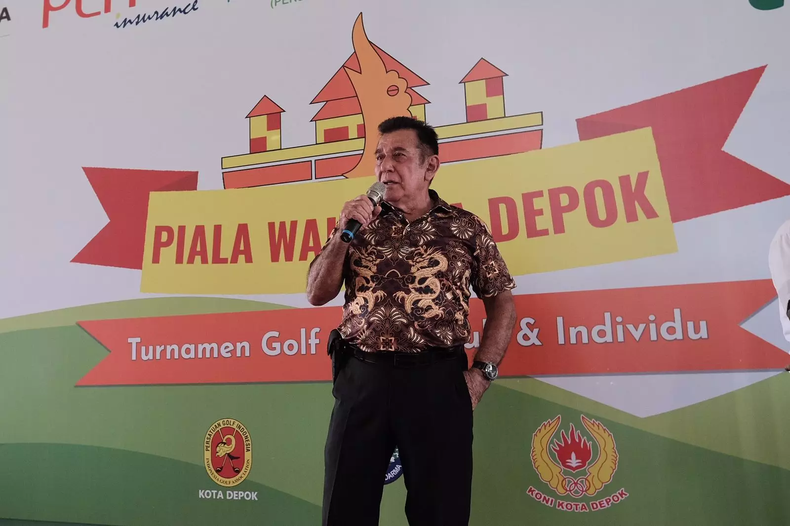 PB PGI Apresiasi Turnamen Golf Piala Wali Kota Depok