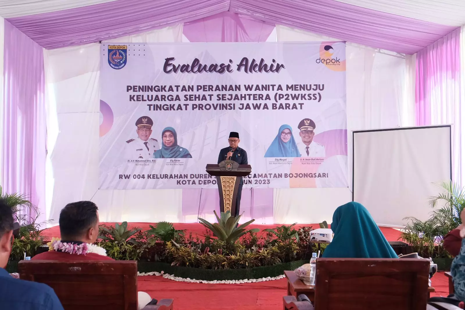 Bang Imam Optimis RW 04 Duser Juara Satu P2WKSS Tingkat Jabar 2023